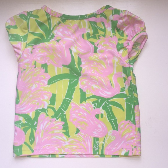 Lilly Pulitzer LFT swim top Toddler 2T - Picture 2 of 2